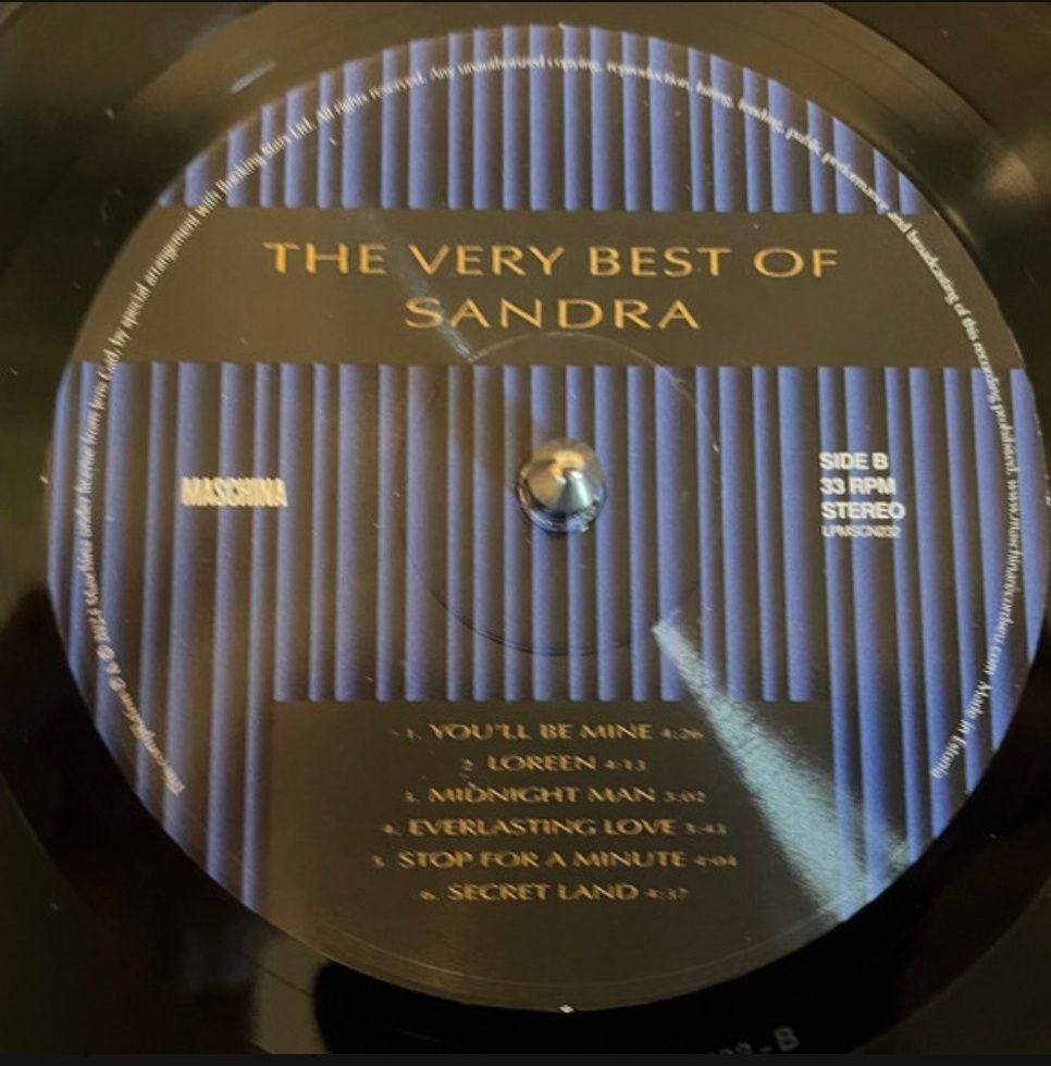 Вінілова платівка  Sandra - The Very Best Of Sandra 2LP