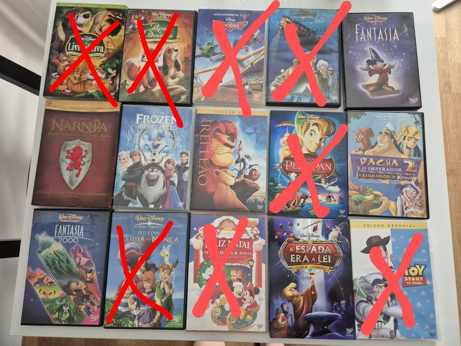 DVD'S Filmes infantis