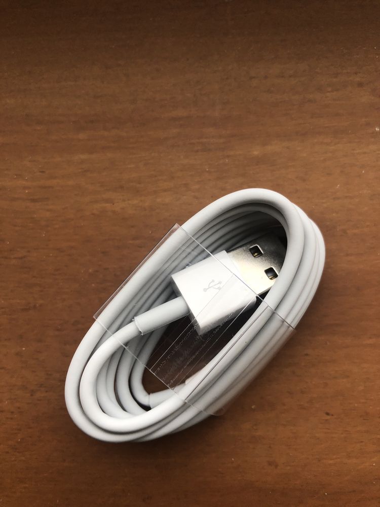 Cabo usb lightninng para carregador apple iphone 6,7,8,xr 1metro