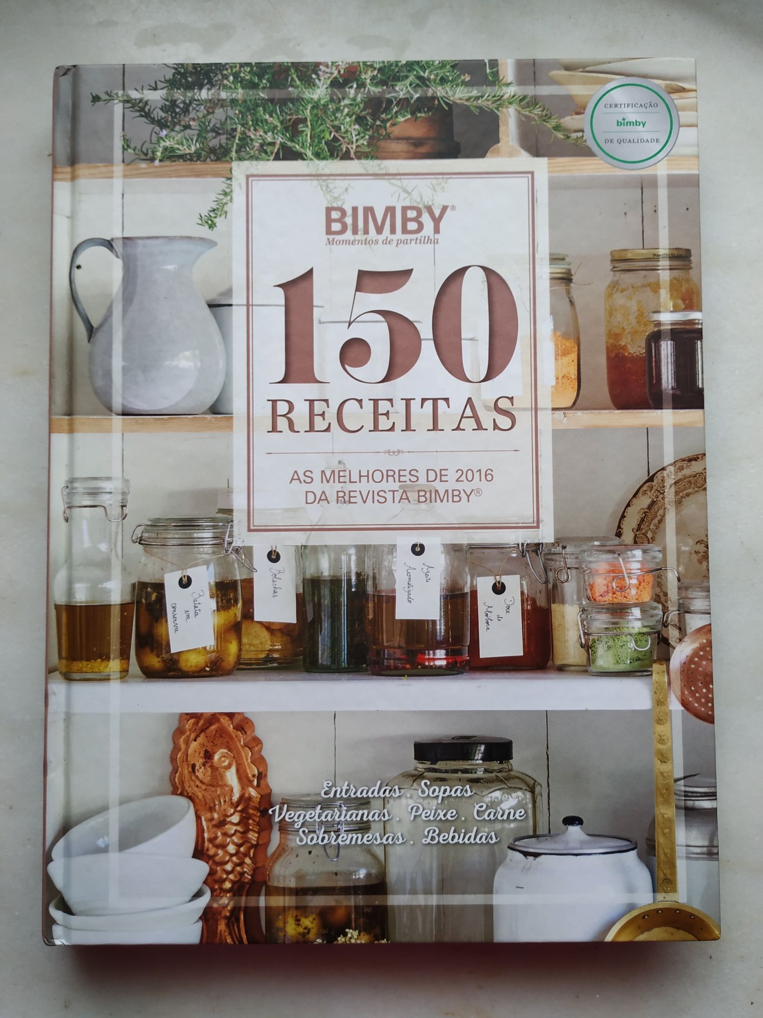 Livro Bimby 150 Receitas - 2016