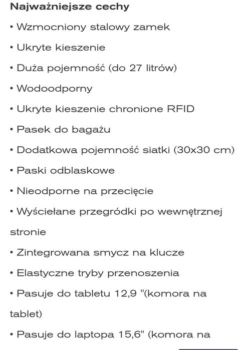 Plecak antykradzieżowy xd Design BOBBY URBAN Lite BACKPACK
