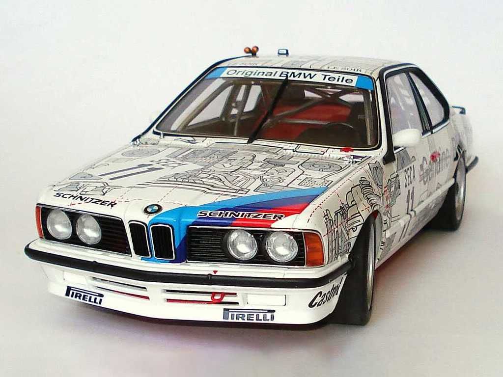 1:18 BMW 635 CSi (E24) Gr.A 24 Stunden Spa 1986 - Autoart 80430145826