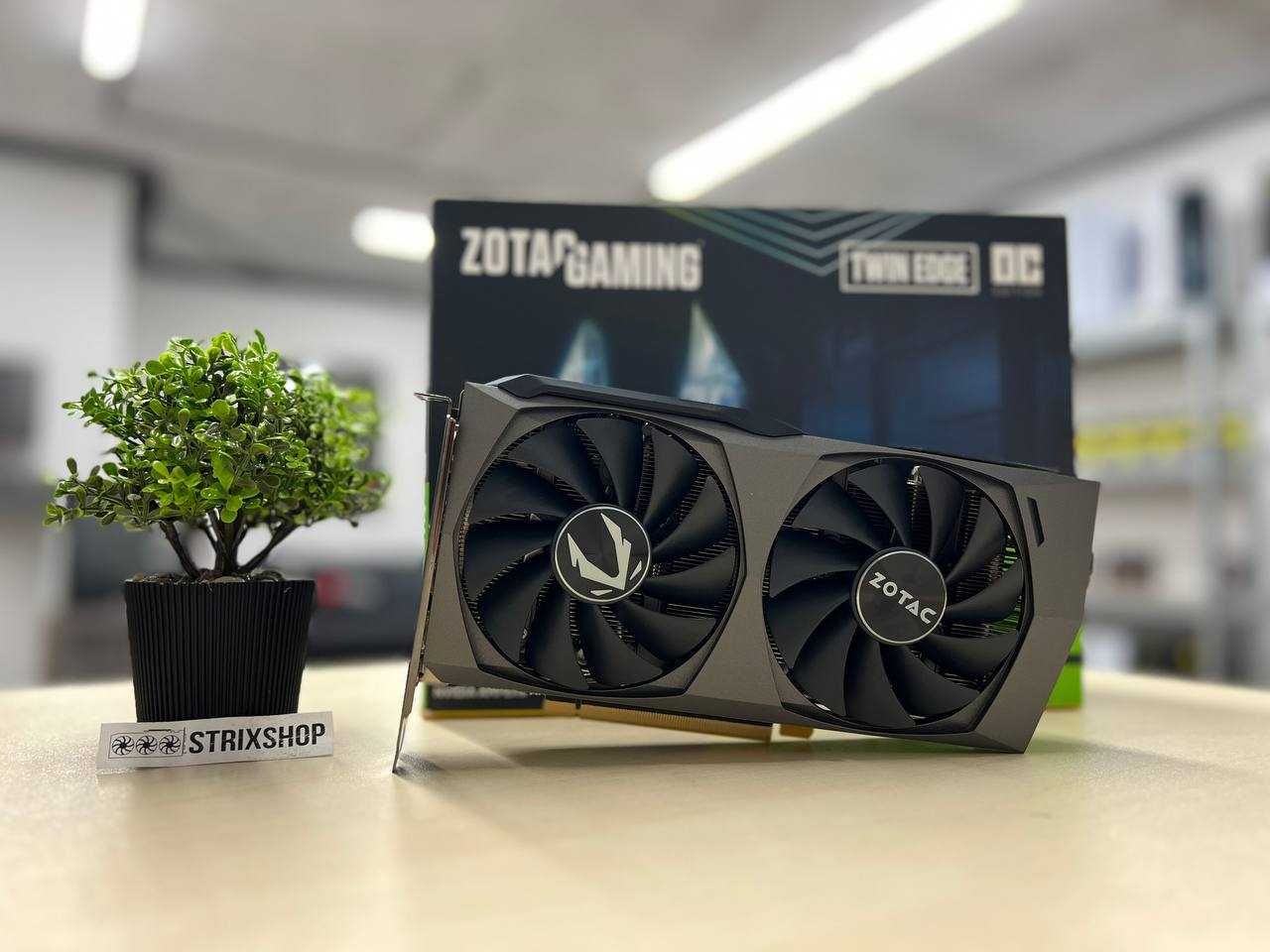 Відеокарта Zotac GAMING GeForce RTX 3060 Ti Twin Edge OC LHR Б/в