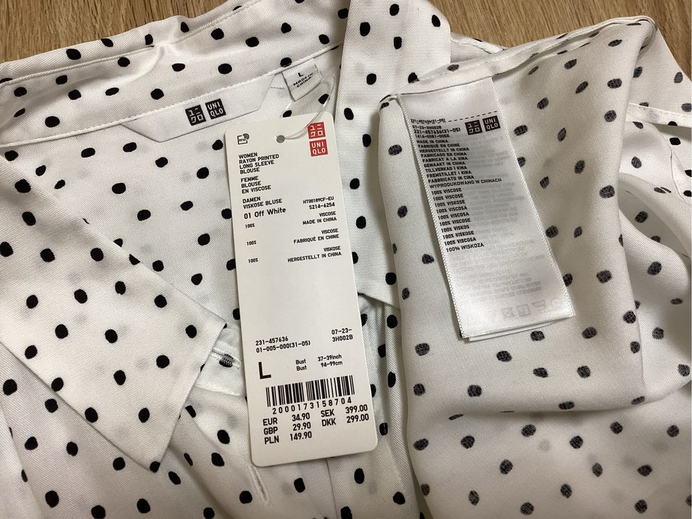 Жіноча рубашка Uniqlo, L