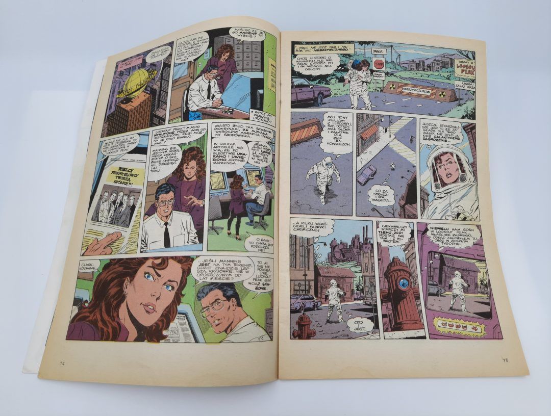 Stary komiks kolekcjonerski Superman 4/1993 DC