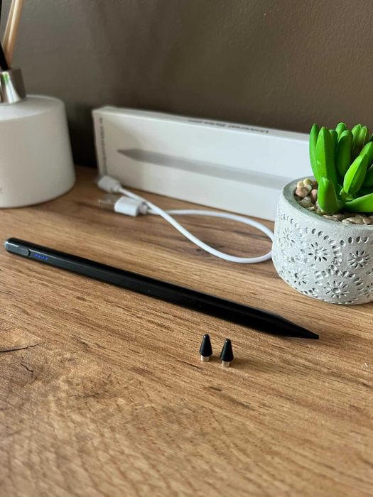Rysik do Apple iPad magnetyczny + końcówki + kabel USB-C