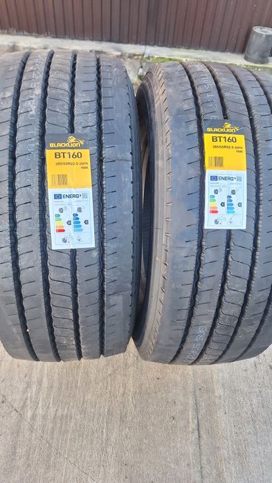Opony blacklion 385 55 r22.5 Bt160 Naczepa prowadząca