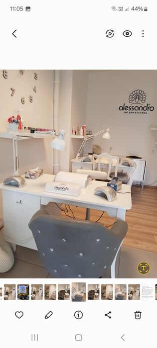 Podnajme stanowisko do manicure .SZCZEPIN