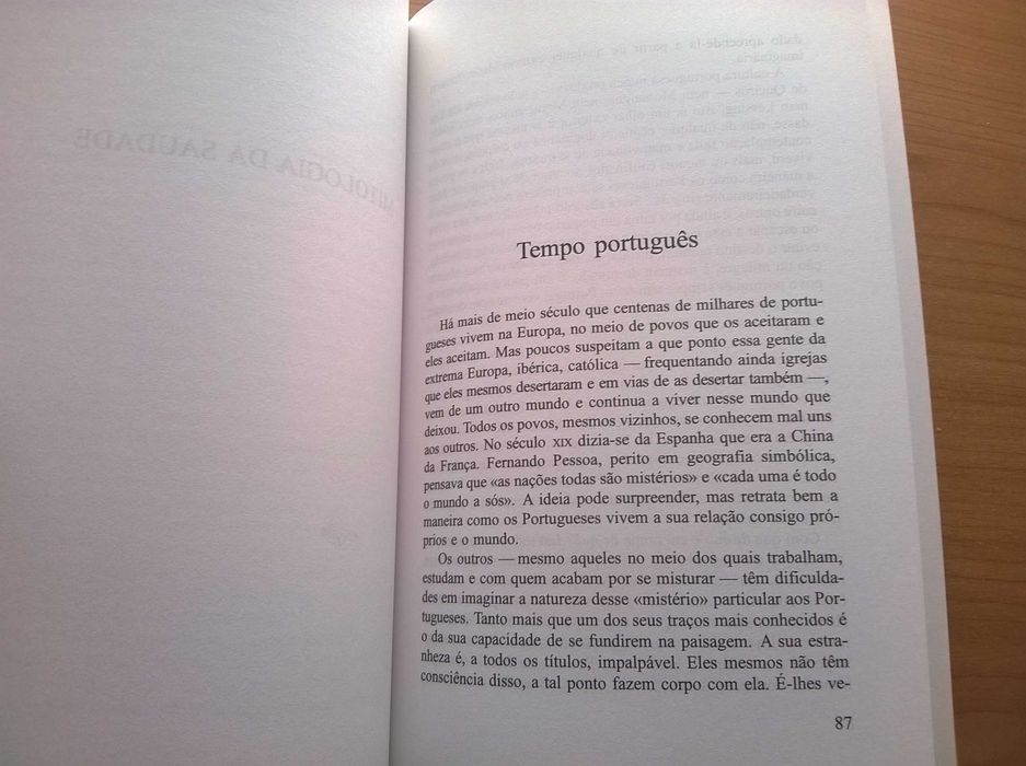 Portugal como Destino e Mitologia da Saudade - Eduardo Lourenço
