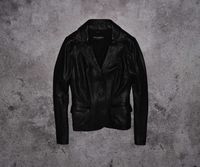 Dolche Gabbana Leather Blazer (Женская Кожаная Куртка Пиджак D&G )