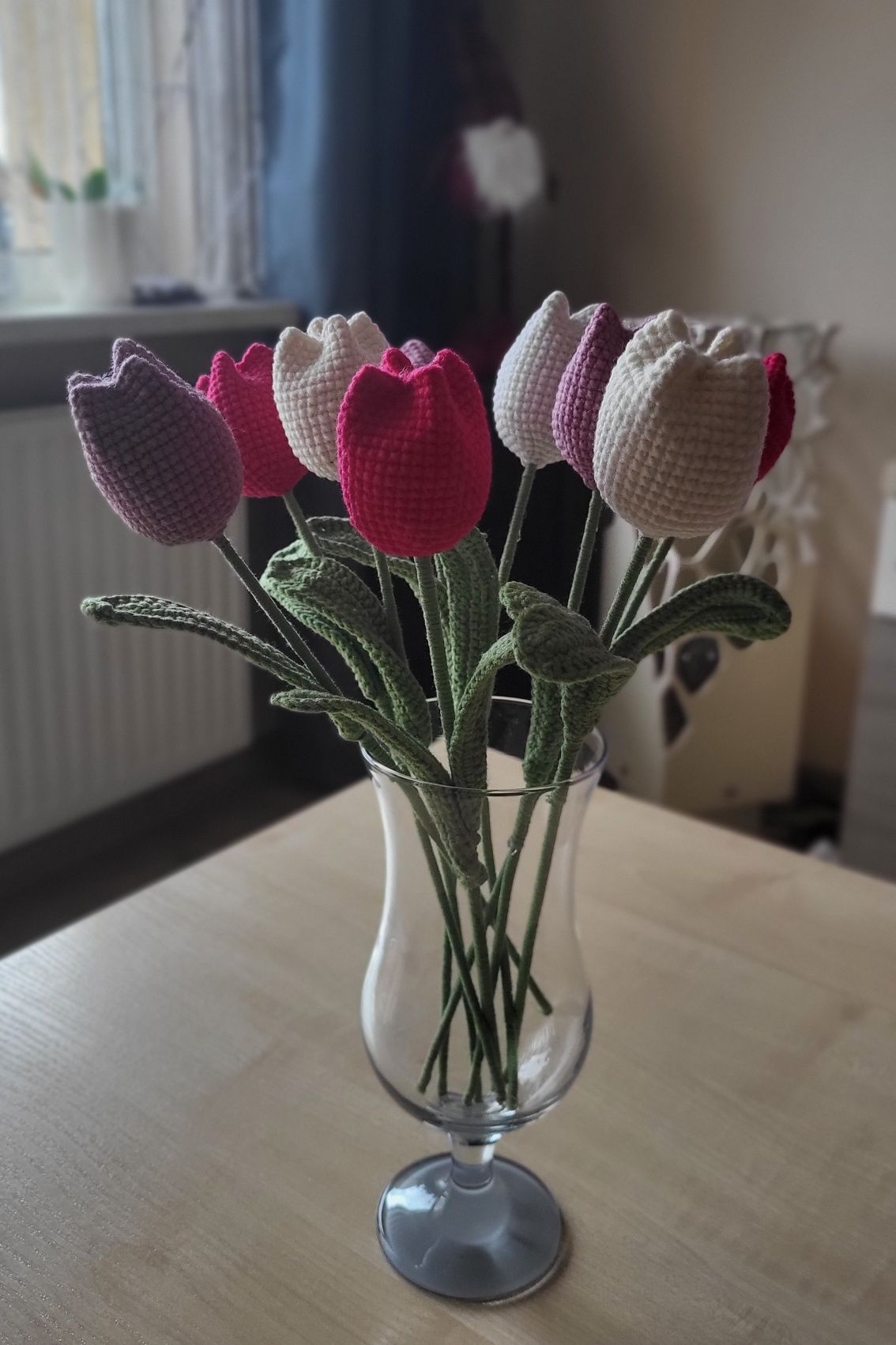 Komplet tulipan z lawendą
