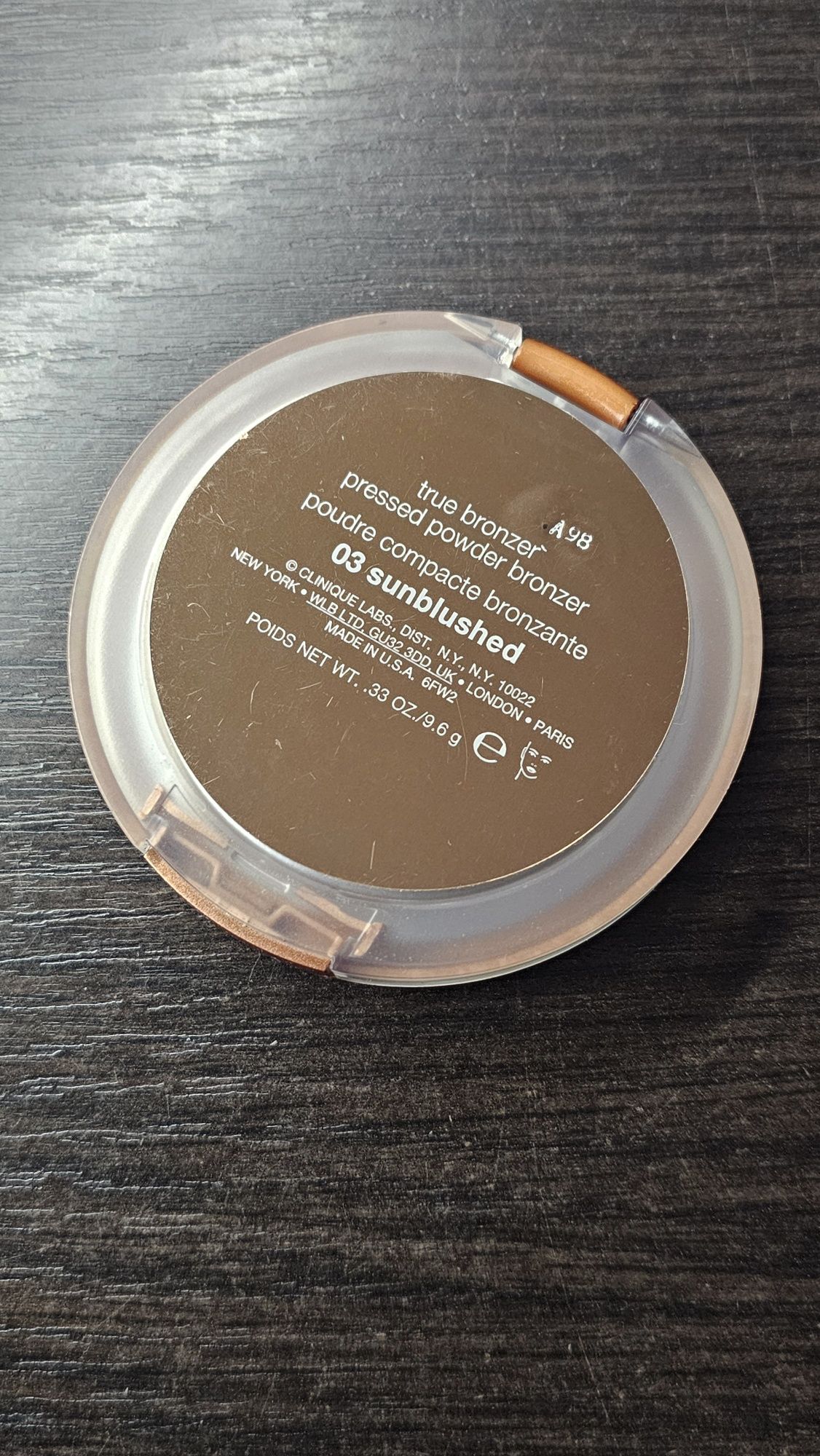 Clinique - True Bronze Pressed Powder 03 Sunblushed. Bronzer do twarzy