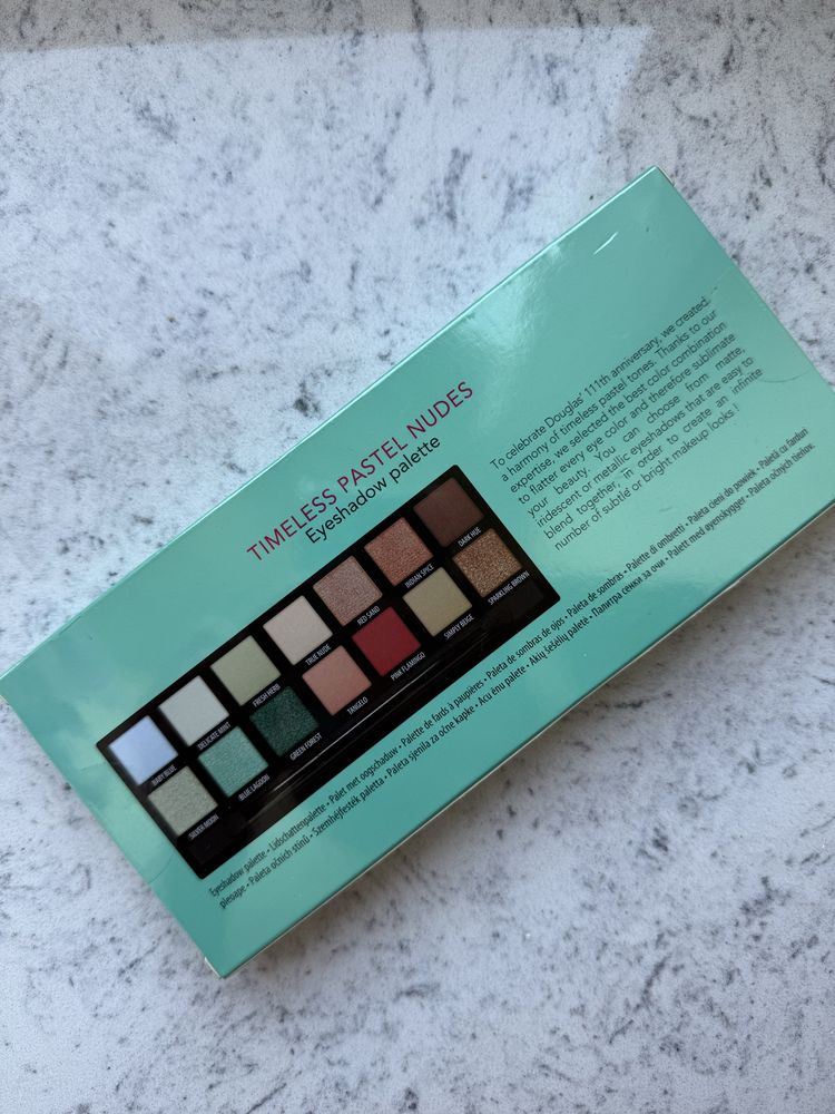 Paletka cieni do powiek Douglas nowe zapakowane duze pastel nudes