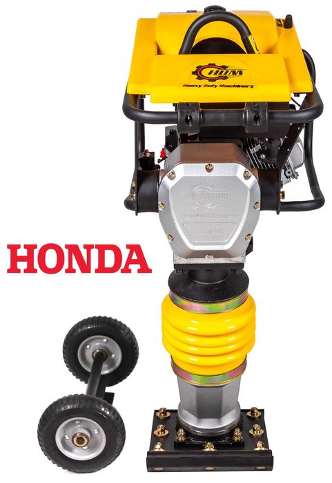 Skoczek ubijak spalinowy HDM 80kg silnik HONDA GX zagęszczarka