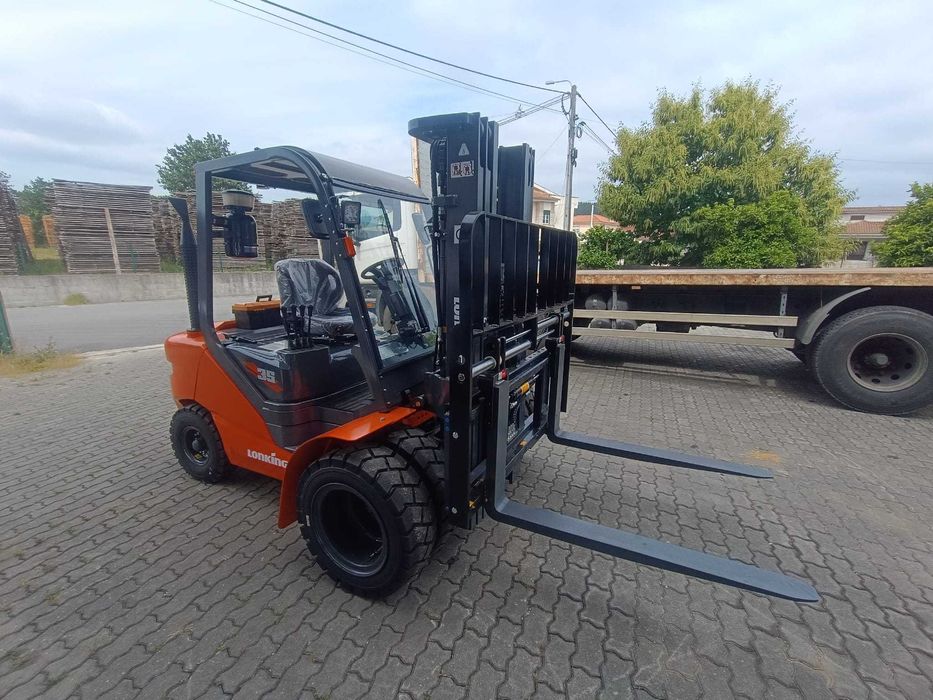 Empilhador mitsubishi novo 3.5 ton cabine e posicionador