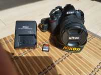 nikon d3100 obiektyw 18-105mm jak nowy