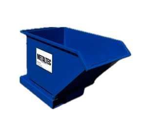 Koleba na wióry / Pojemnik na złom / Kontener na gruz 1400L - Premium