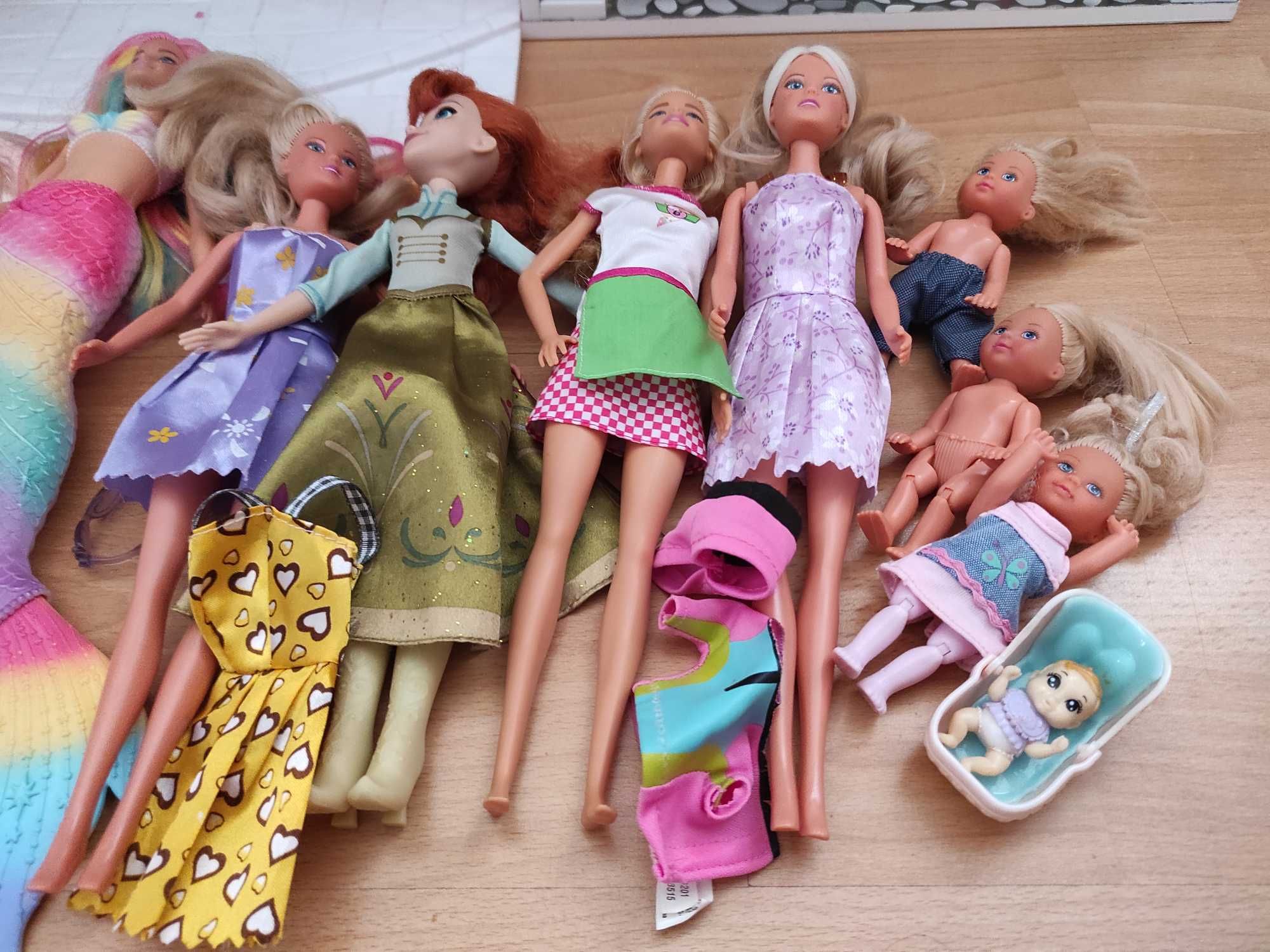 Zestaw Barbie lalki, delfin i akcesoria