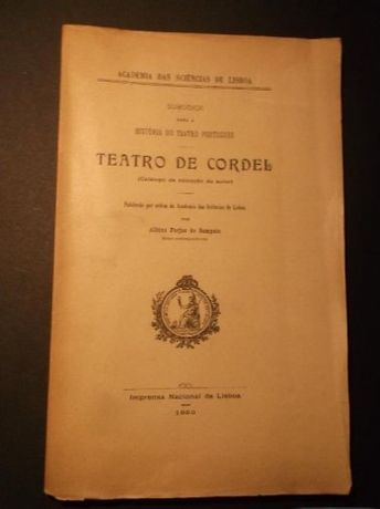 Albino Forjaz de Sampaio-Teatro de Cordel-1922