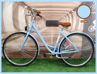 Mocny i lekki Damski Rower miejski Romet Pop Art Eco rama 18" koło 28"