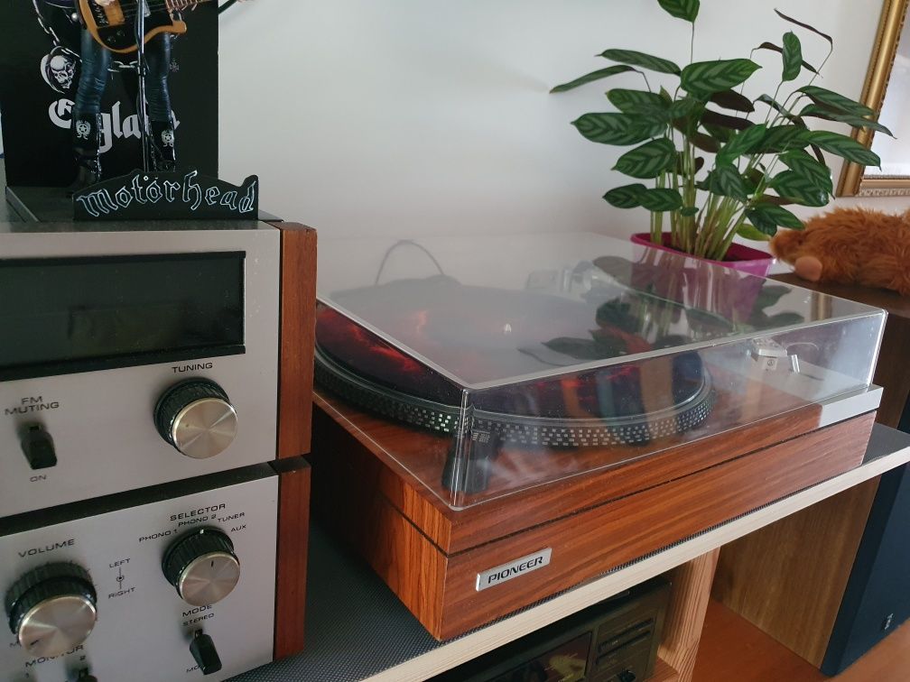 Gramofon Pioneer PL51a +75winyli