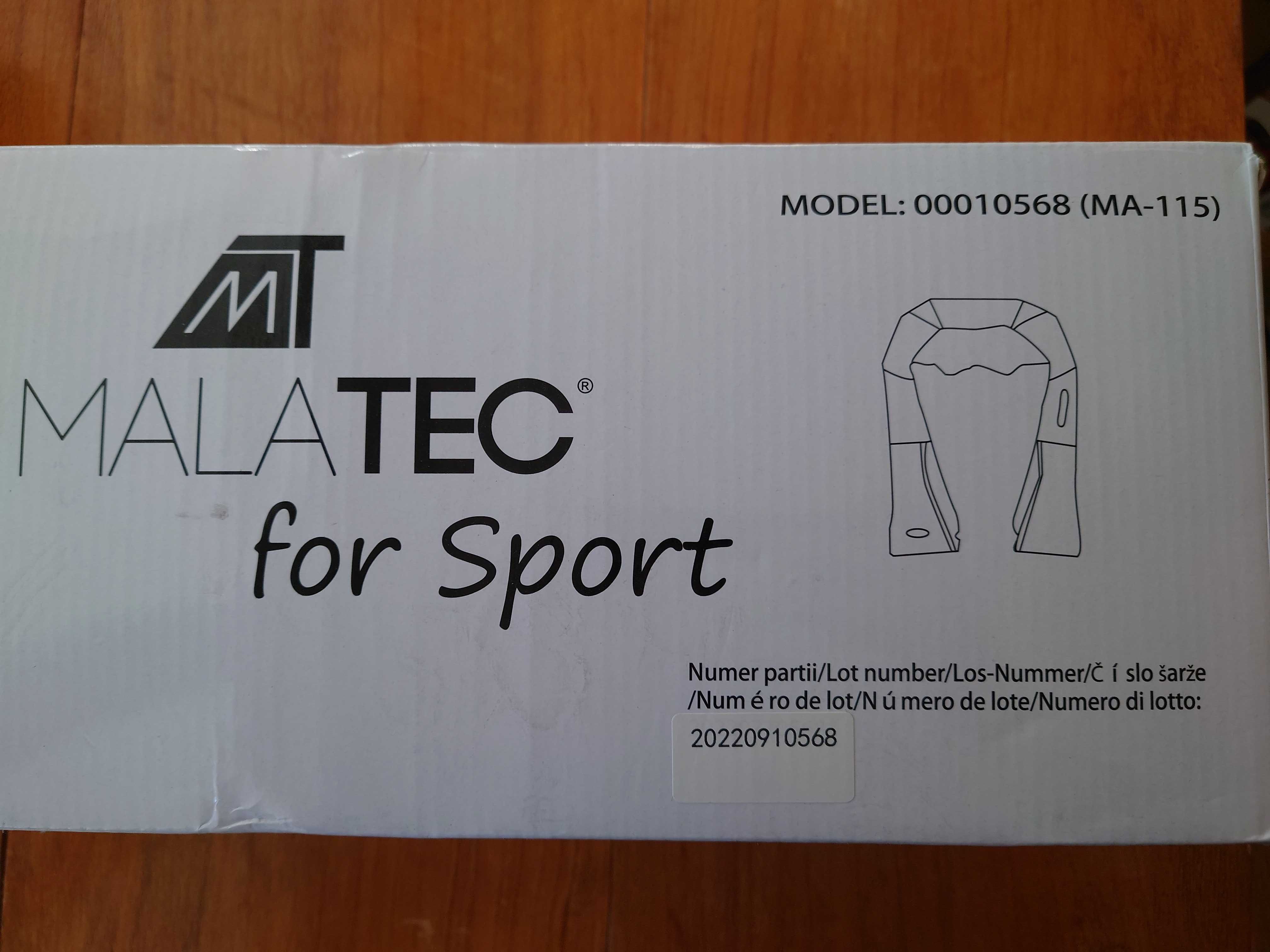 Grzejący masażer Shiatsu Malatec