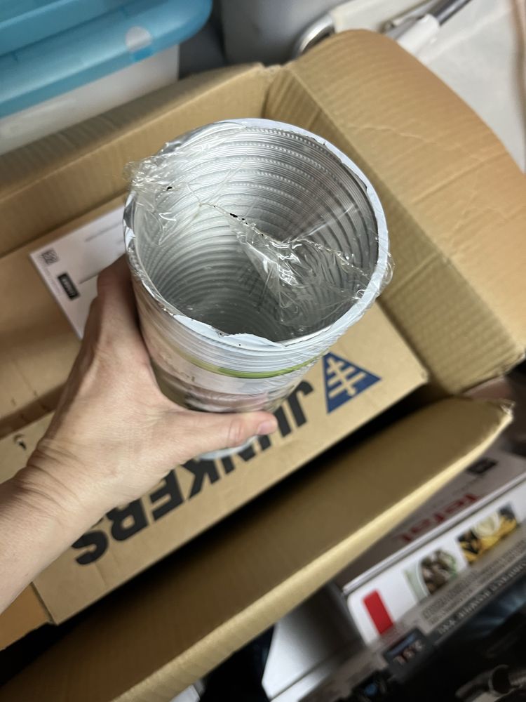 Tubo flexível de esquentador