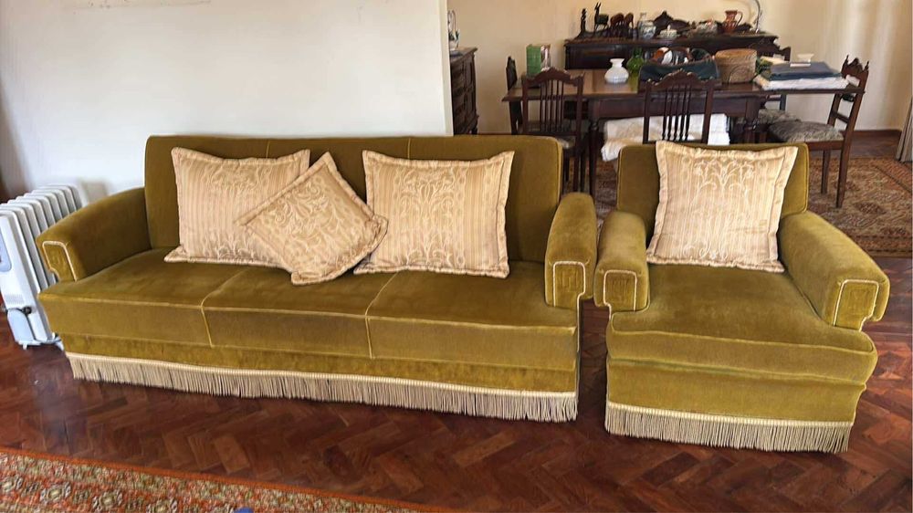 Sofa 3 lugares mais poltrona