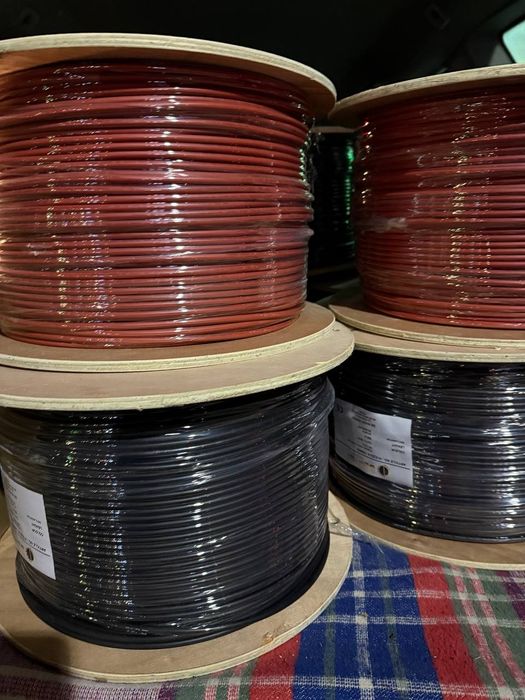 Кабель для сонячних панелей 4-6-10мм