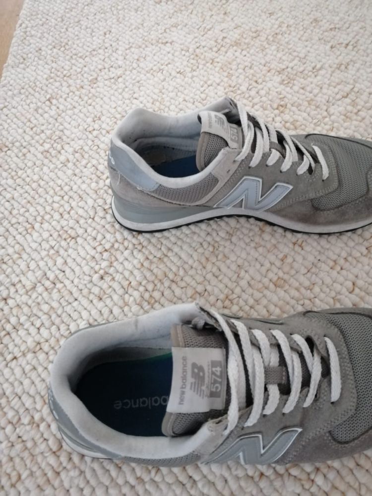 Sapatilhas tenis New Balance N574 cinzentas