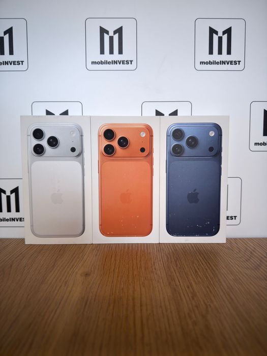 Nowe 17 Pro 256GB 3 kolory, Silver, Deep Blue, Orange pomarańczowy PL