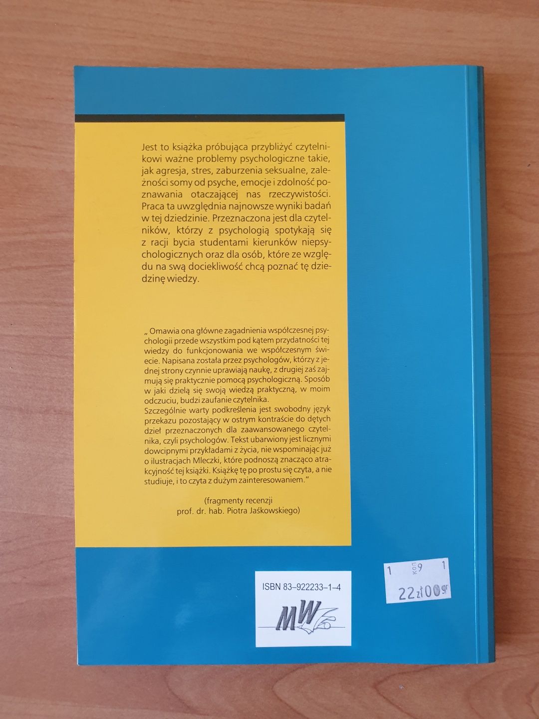 Psychologia nie dla psychologów Zbigniew Sybilski