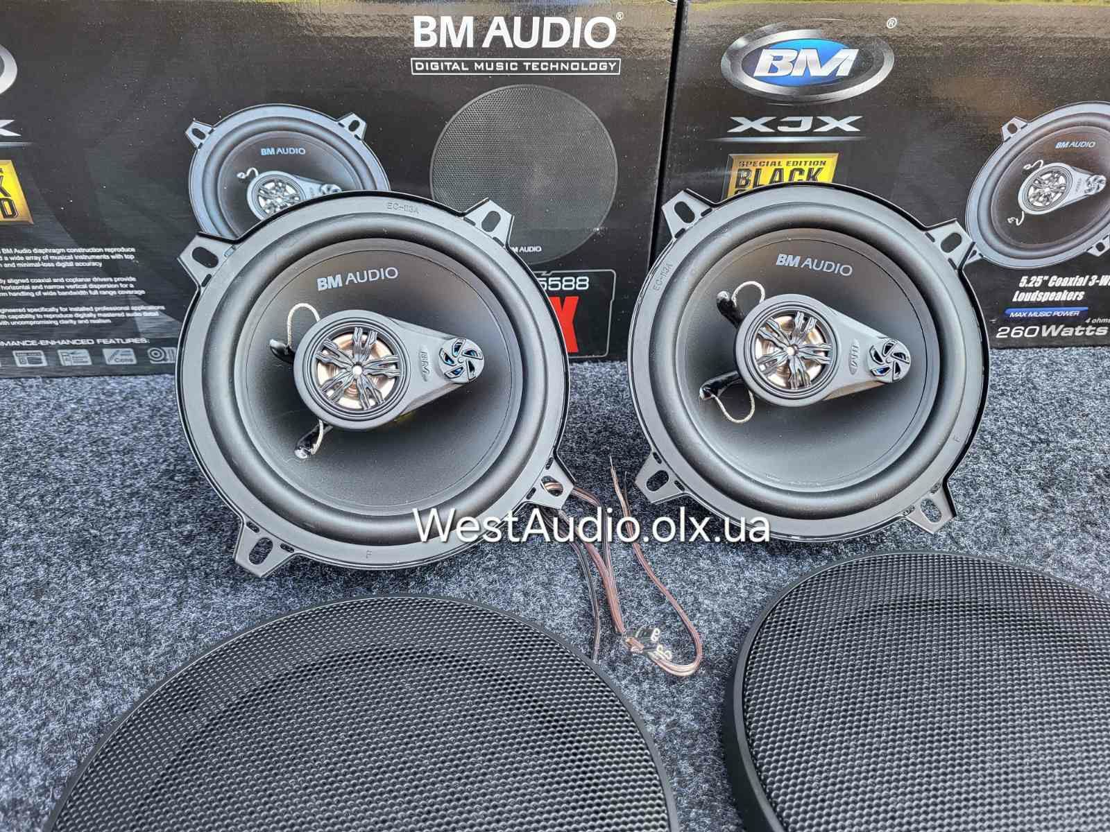 13см. Boschmann JX-5588/динаміки в авто/колонки/акустика