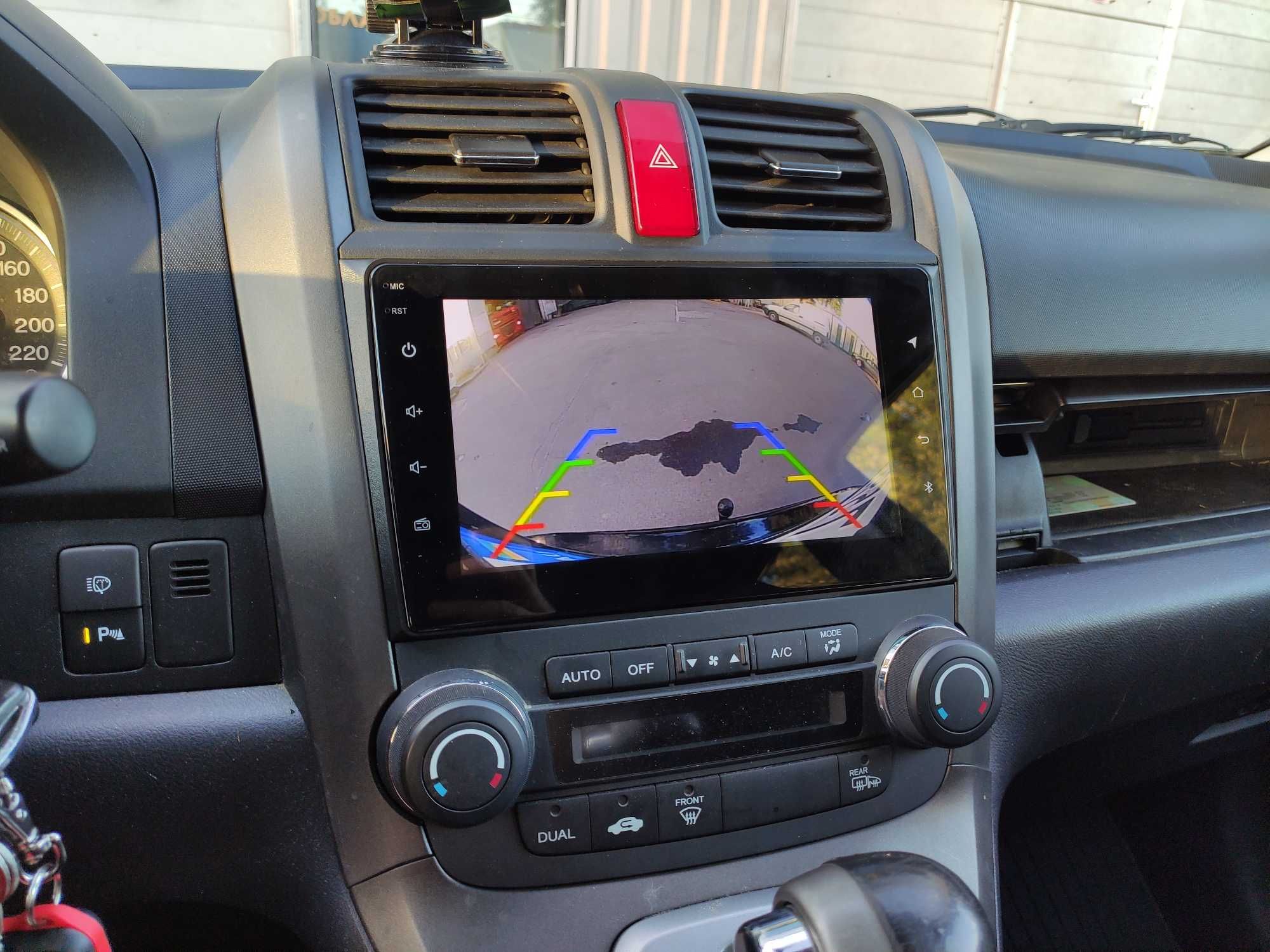 Магнитола Honda CRV 2006-2011 + QLED экран, 8 ядер мощная новинка.