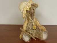 Крыска из мохера, тедди, мягкая игрушка, текстильная кукла, сувенир