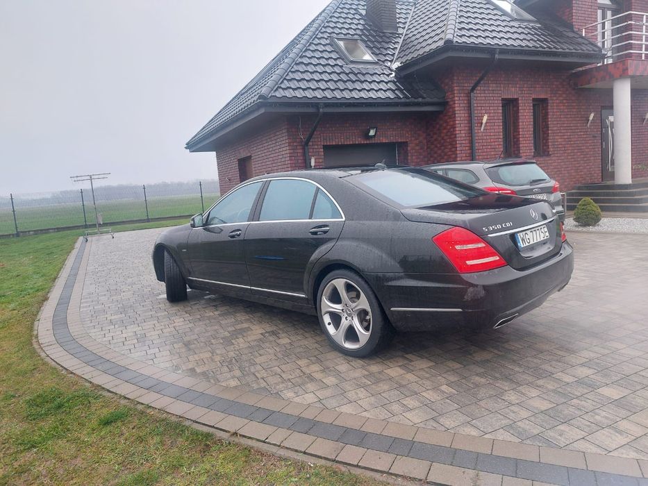 Mercedes-Benz Klasa S W221 S350 LONG 4 Matic, Lift, Dociągi, Kamera, Masaże FULL Wersja