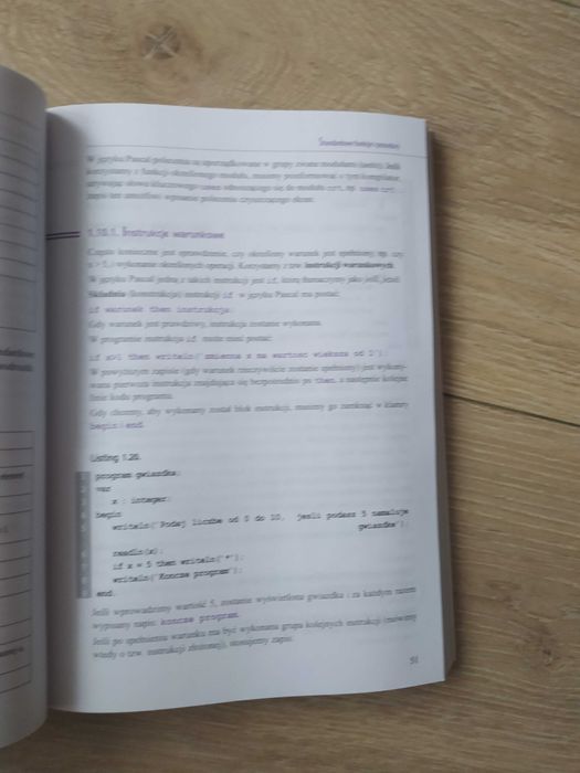 Programowanie strukturalne i obiektowe Domka, Łokińska wsip