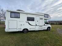 Fiat Ducato, Adria, SunLiving 6  Kamper Fiat Ducato Adria, Sun Living 6 osòób - jak nówka