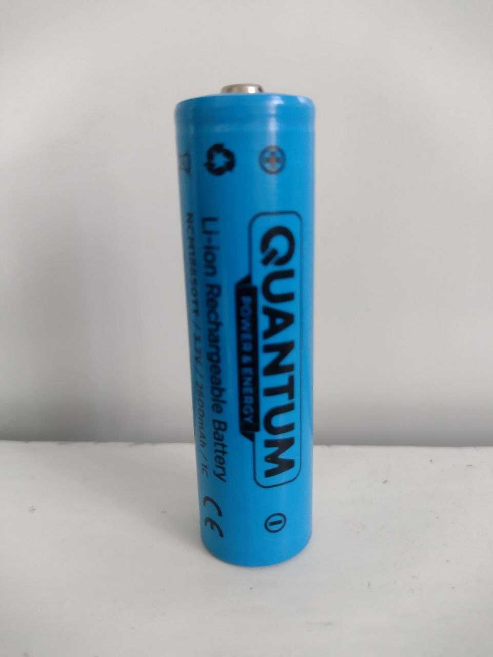 Аккумулятор 18650 от Quantum 2600mAH. Высокое качество, новый.