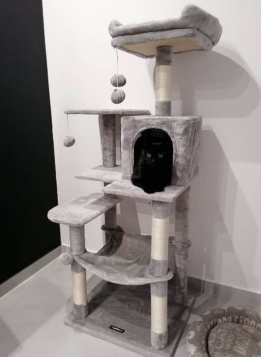 NOWY drapak dla kota XXL drzewko dla kota słupek legowisko dla kota
