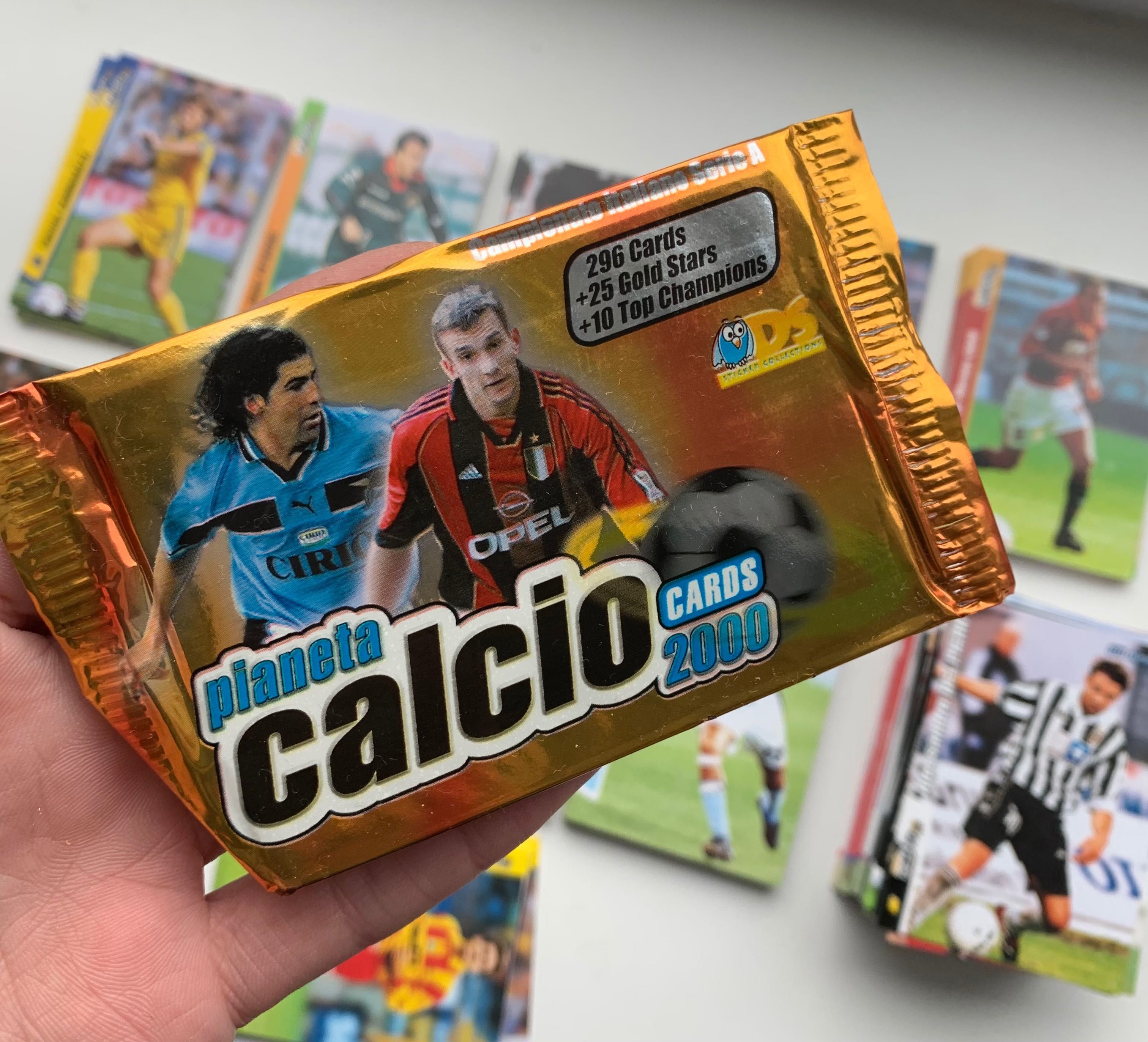 Pianeta Calcio 2000-2001.Футбольные карточки.Panini