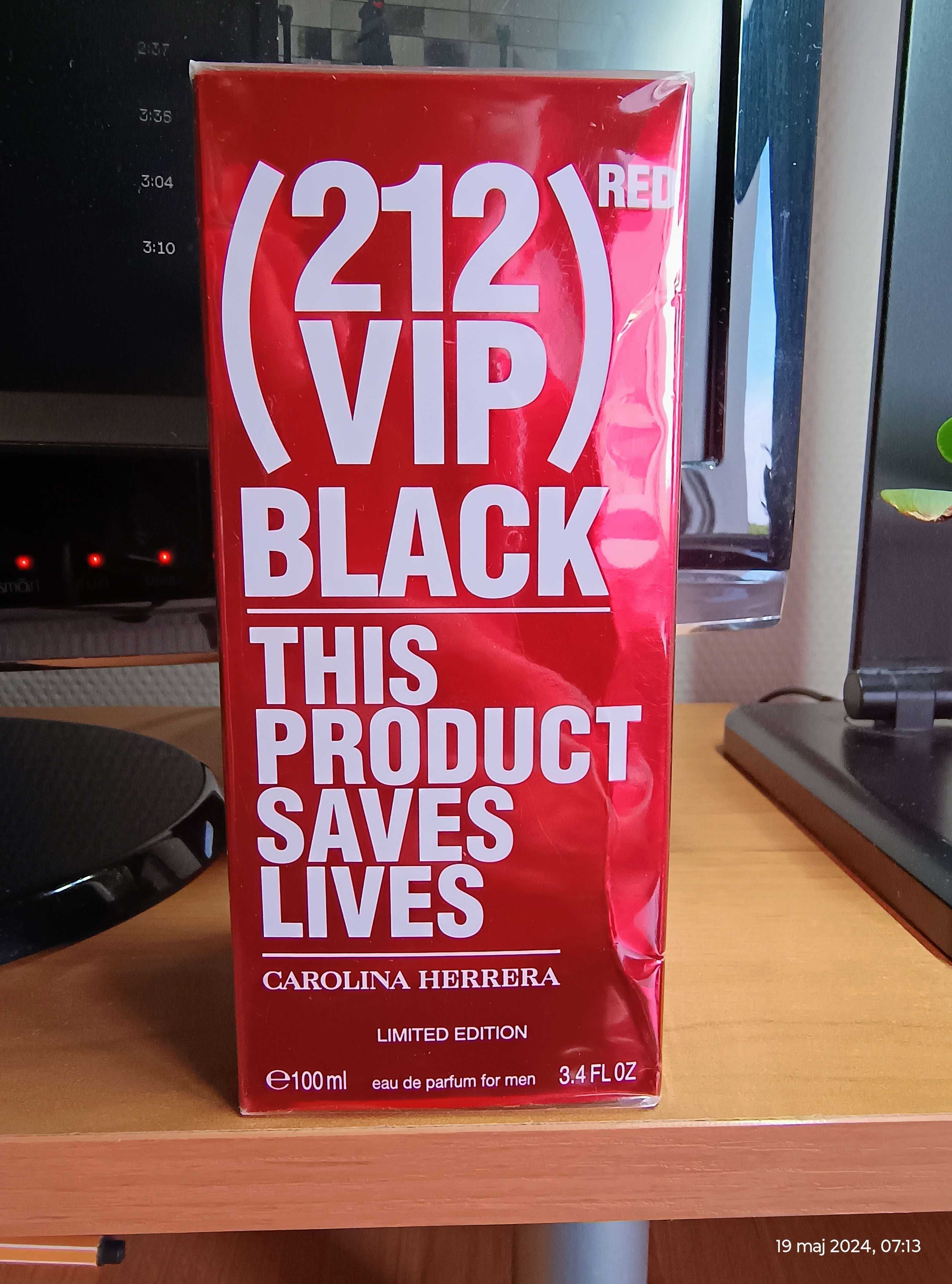 Carolina Herrera 212 Vip Black Red