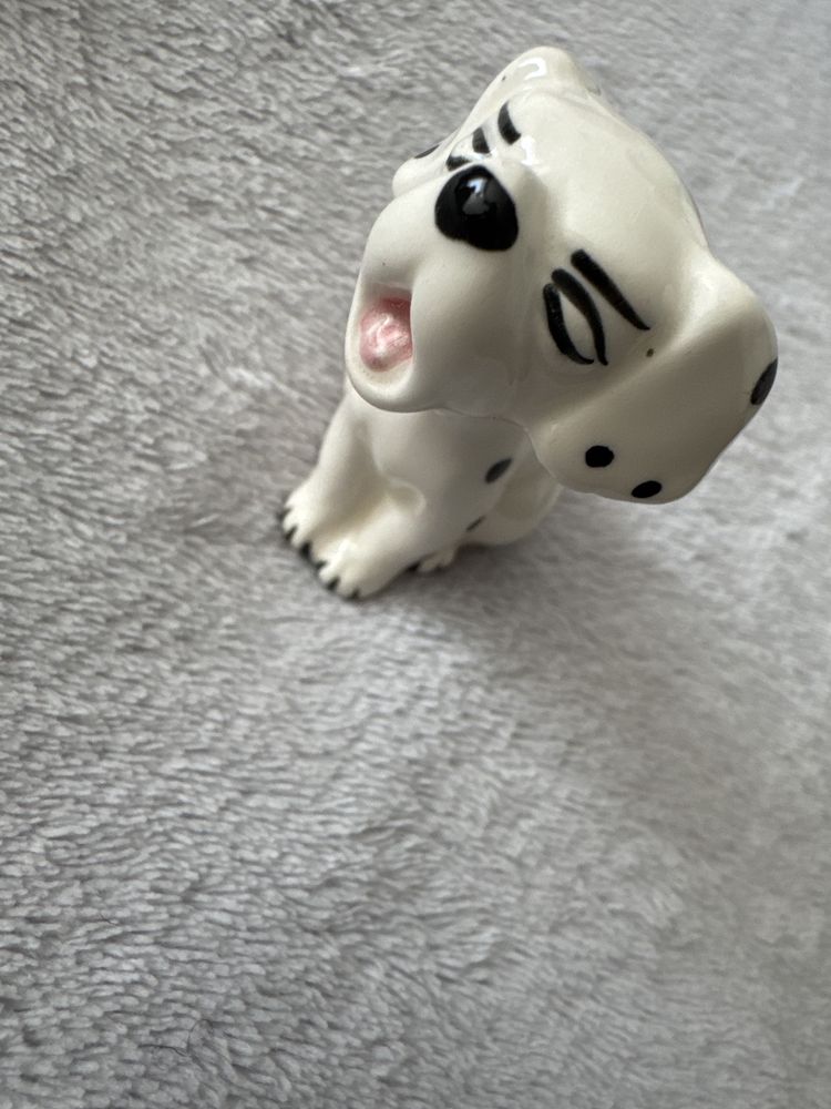 101 Dalmatyńczyków figurka piesek ceramiczny pies
