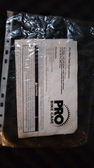 Mala bike rígida + Mala bike flexível