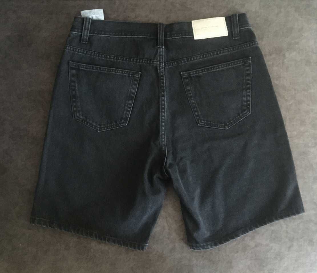Nowe szorty jeans Zara szorty 44 vintage spodenki bermudy czarne black