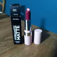 Avon Hydramatic Matte Hydra Purple matowa szminka z kwasem hialuronowy