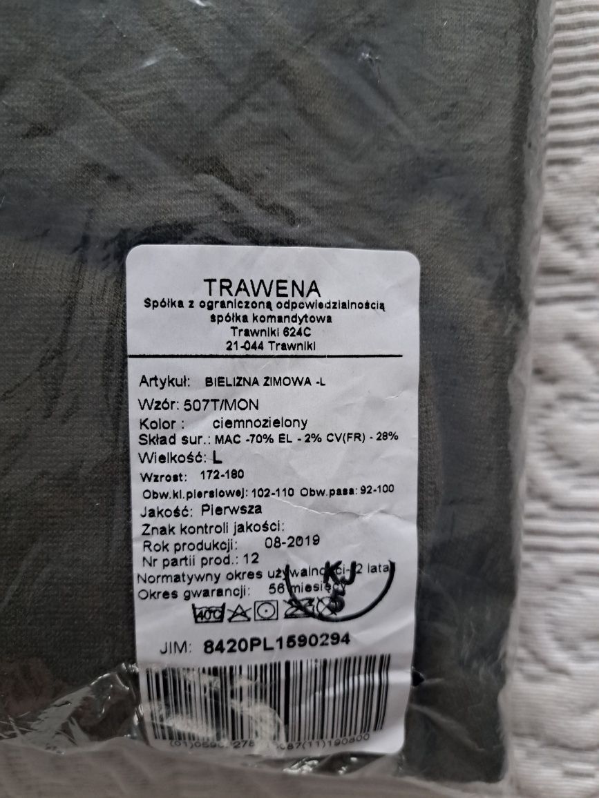 Bielizna letnia długa XL MON