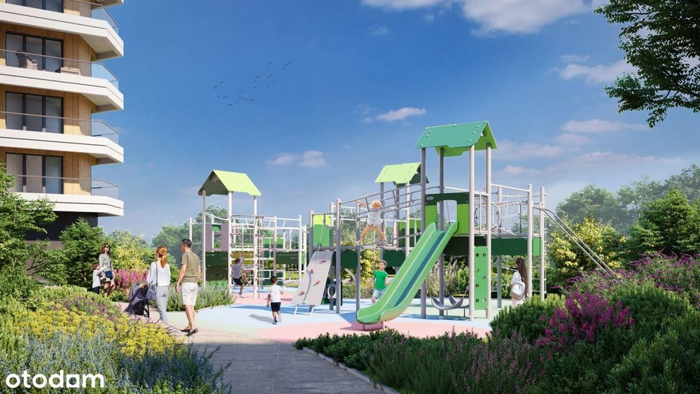 4-pokojowe mieszkanie 86m2 + balkon Bezpośrednio