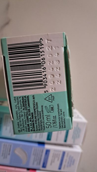 Eveline kremy różne do wyboru 30 i 50 ml