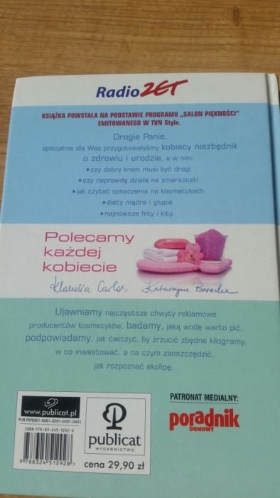 Książka Salon piękności Katarzyna Bosacka Klaudia Carlos